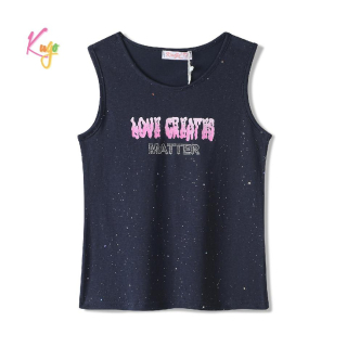 Dívčí tílko Kugo BC2393 tmavě modré